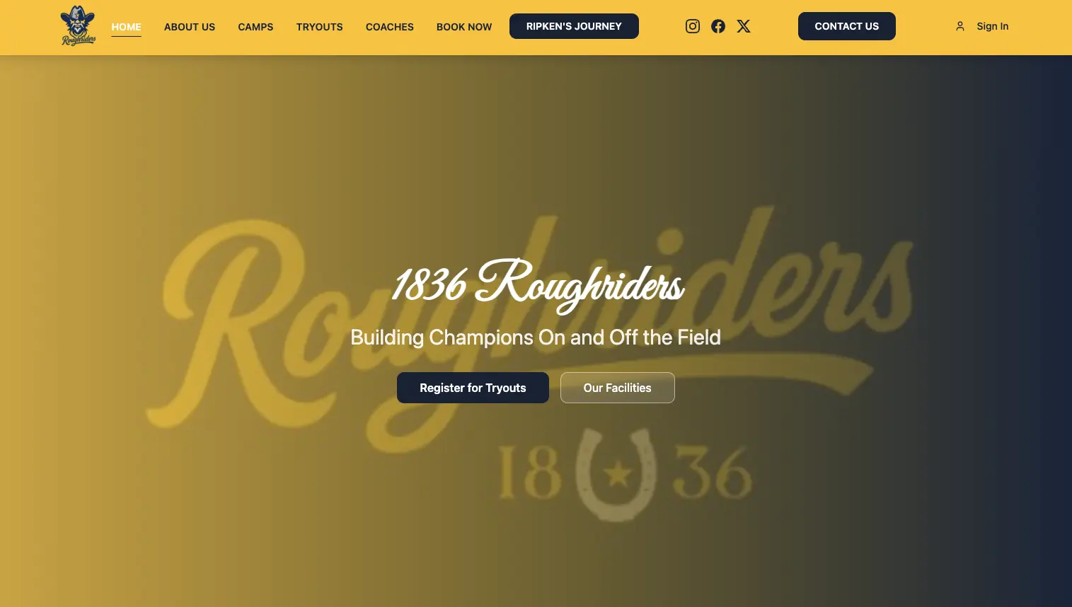 Screenshot of 1836 RoughRiders